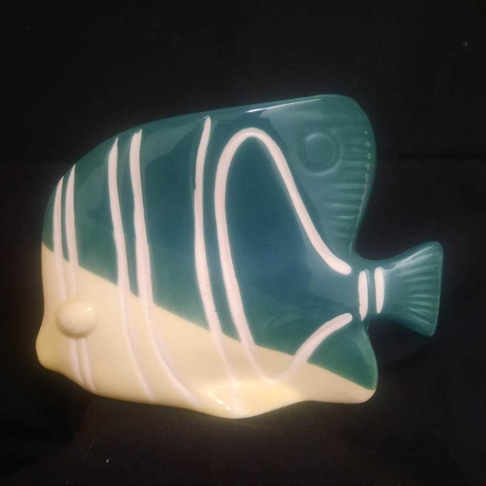 Ceramic Angel Fish Figurine